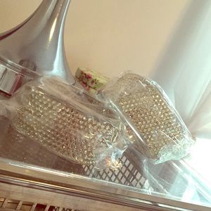 2 rhinestone bracelets